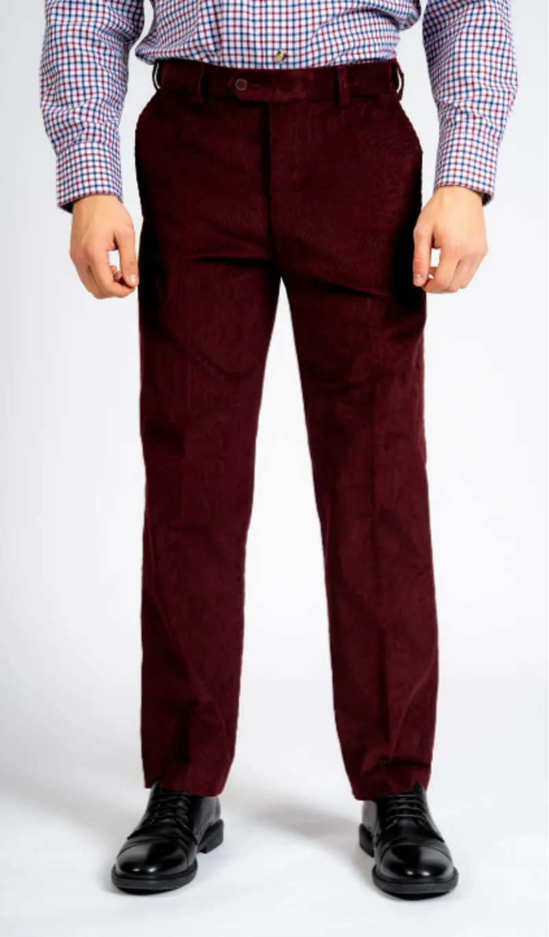  Carabou Needlecord Wine